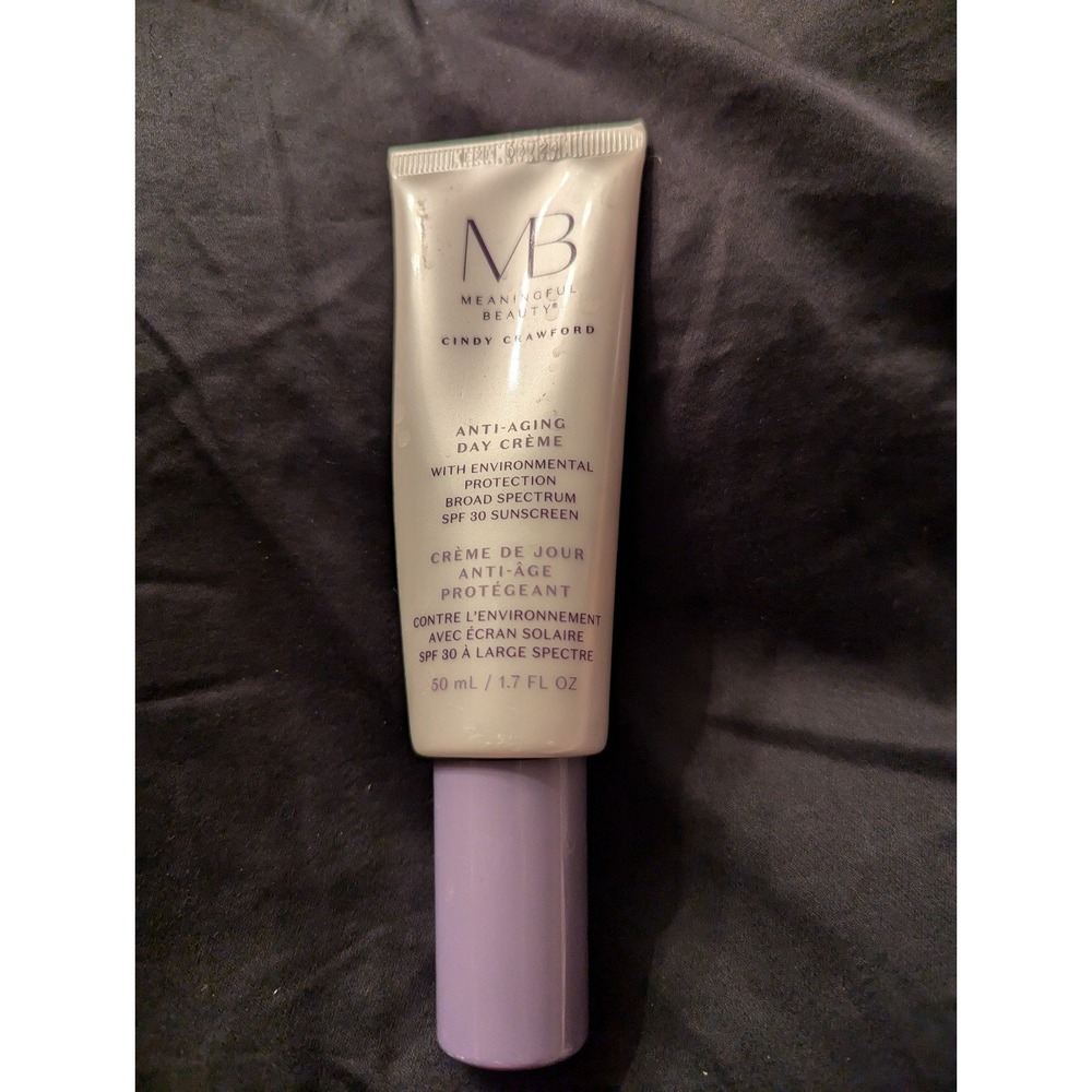 Meaningful Beauty Cindy Crawford anti-aging day cream spf 30 sunscreen 1.7 FL oz